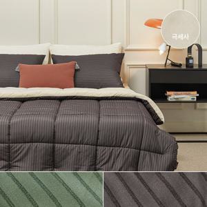 [파르페by알레르망] 마틴 알러지케어 밍크극세사 차렵이불패드세트 K