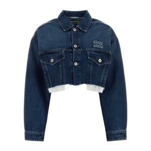 미우미우 크롭 버튼 데님 재킷 GWB148SOOO10BF F0008