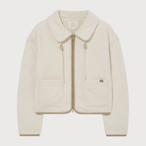 [커버낫]커버낫 우먼 보아 집업 자켓 크림 CO2504JK72CM