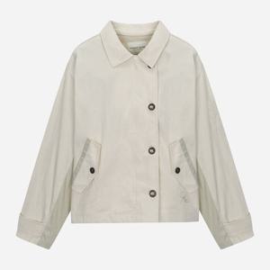 [써스데이아일랜드]셔츠카라 컬러블록 블루종 점퍼 T256MJP901W