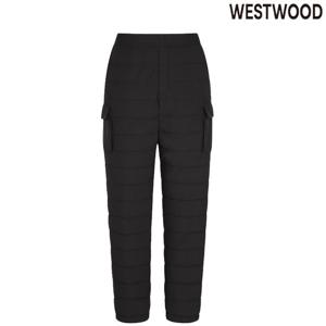 [웨스트우드]남성 겨울 가볍고 따뜻한 방한 베이직 퀄팅 조거팬츠 WO4MTPD557