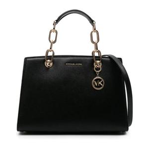 마이클코어스 MK 로고 골드 체인 가죽 토트백 30S4GCYS2T 001