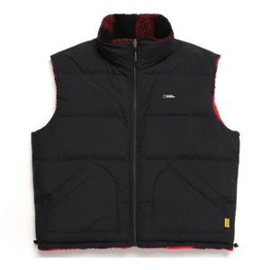 [내셔널지오그래픽 (행사)]제시에너 우븐 플리스 리버시블 베스트 N234UFV120