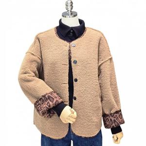 [포커스]레오뽀글 무스탕점퍼 FW5K3JK3210