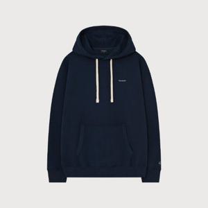 커버낫후드티 JQS CO2503HD04-NA 스몰 로고 기모 후디 Navy