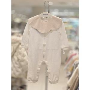 [압소바 의류] 배앙 코튼모달 우주복(턱받이) (A1110611)