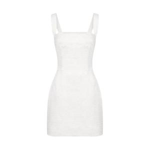 25 FW 돌체앤가바나 스퀘어 넥 미니 드레스 F6TZCTFU9AU TP445100950