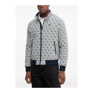 25 FW 게스 자카드 4G 패턴 지퍼 재킷 M5YL04WGUE0 TP444944094