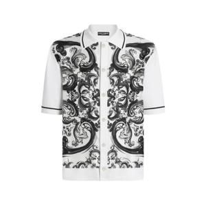 25 FW 돌체앤가바나 마졸리카 프린트 반소매 셔츠 GXV90TJBSJL TP445075287