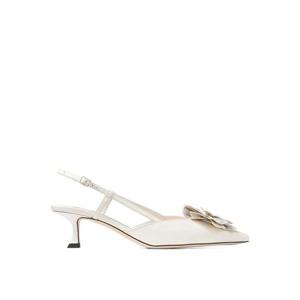 25 FW 지미추 미미 플라워 슬링백 펌프스 50mm MIMMISB50GVJ TP444995113