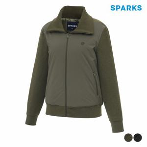 [스팍스]여성 하이브리드 심플로고 하이넥 패딩 점퍼 SP3LJB002
