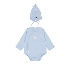 [압소바][압소바] 크루 배냇슈트(모자) A2C10128-CB