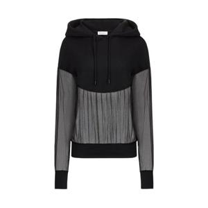 25 FW 니나리치 시폰 패널 플리스 후드티 25AJTO013CO1103 TP445144795