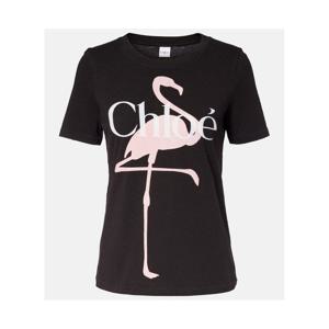 끌로에 로고 코튼 저지 티셔츠 P01130758
