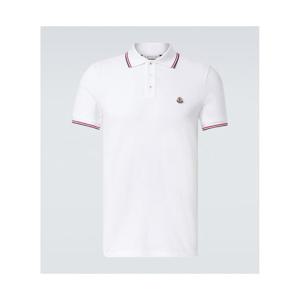 몽클레어 Permanent 코튼 저지 폴로 셔츠 P01129513