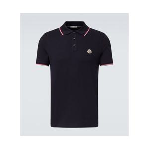 몽클레어 Permanent 코튼 저지 폴로 셔츠 P01129512