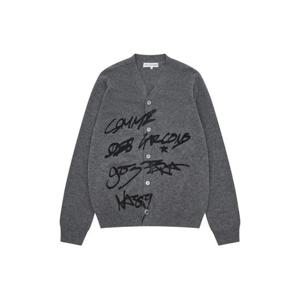 25 FW 꼼데가르송 X ASAP 나스트 스크립트 V넥 가디건 NAST01N001051 TP445533910