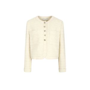 [JJ지고트]메탈사 믹스 크롭 트위드 재킷GNCA0JKR7