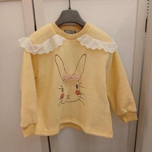 TALENTKIDS (쁘띠앙팡) HC24 스노앙리옐로우겨울롱티셔츠 PCV72GTS52