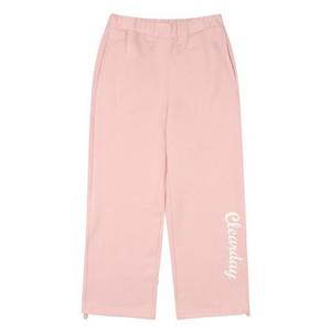 에꼴리에 세이브존03 틴톡 겨울 글리터 레터링 와이드 바지 22R0792-PK