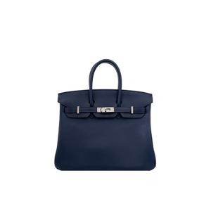 [엘러브] 에르메스 벌킨25 블루네이비 은장 5HH0534