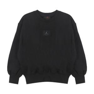 M 나이키키즈긴팔티 NQK N244SW345P-BK 조던 플라잇ESS 오바사이즈 맨투맨