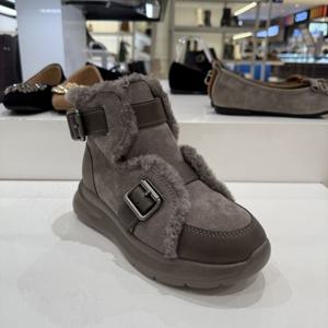 [탠디] 여성 그레이 앵글부츠 굽 4CM G25437