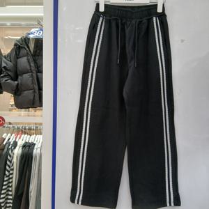 [에꼴리에][모다부평]레이스 트랙 롱 와이드 바지/26OT752BK_BP