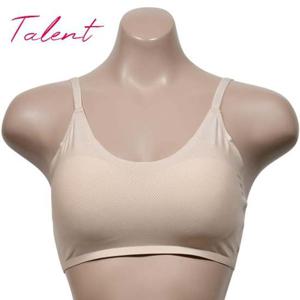 탈렌트 심플라인 캡내장 심리스 노라인 스포츠 끈브라