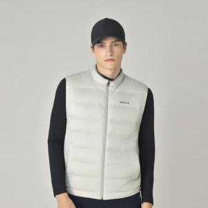 [헤지스골프][BEST]남성 구스다운 집업베스트(HUJU5D901I1)