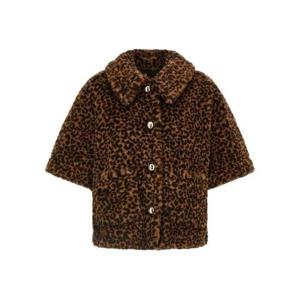 25 FW 막스마라 알파카 버진 울 실크 레오파드 패턴 재킷 2524736072600