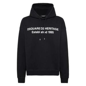 디스퀘어드2 후드 티셔츠 S74GU0897S25516 900 BLACK