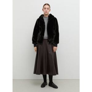 쉬즈미스 (SWFJKP41020) 퍼 후드 집업 자켓