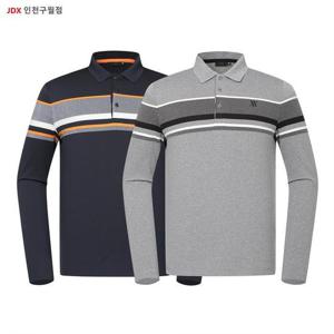 JDX X2TLW4441 골프 남성 3컬러 배색  티