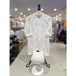 [에뜨와HU] 마론배내가운모자세트 07T117101 (O WHITE) 신상품 현대울산
