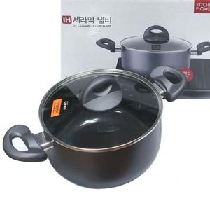 키친플라워 IH 세라믹 양수 인덕션냄비 20 전골 찌게