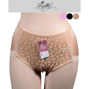디올라 PT8154 세련된 뱀피패턴 레이스밴드 맥시팬티