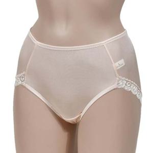 러운 촉감 실키한 광택감 인견 레이스 여성 삼각팬티