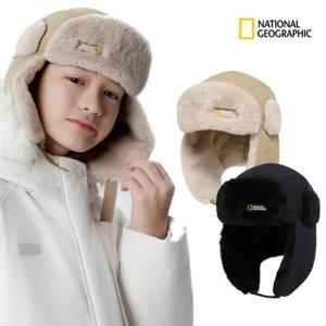 내셔널지오그래픽키즈  (K254KHA080) 귀달이 퍼 고소모 방한 모자