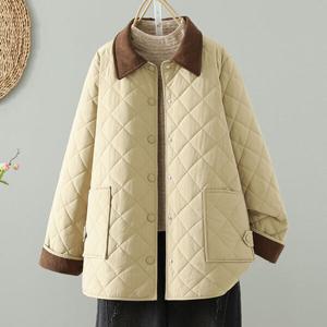 [넬리]로미스 골덴카라 패딩자켓_NC4JP069