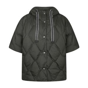 [보니스팍스] B1G42OJP030  덕다운 후드 반팔 패딩