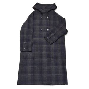 [안지크]체크오버후드코트 AJ4LC4110