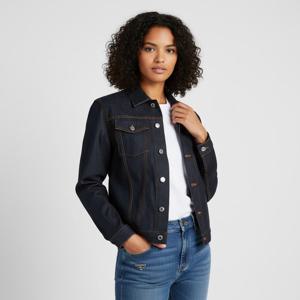 프라다 블루 삼각로고 데님 자켓 GEB227 14FV F0008