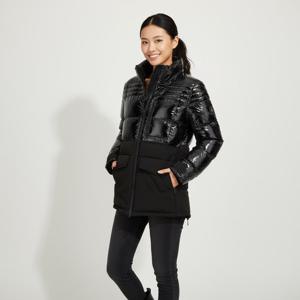 무스너클 더글라드 패널 남성 패딩 자켓 M32MJ139 313