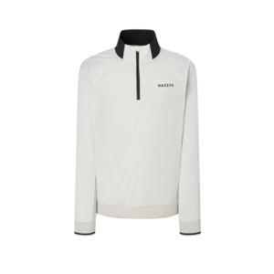 [헤지스골프][NEW]베이지 남성 우븐 자카드 하이브리드 집업 티셔츠 (HUTS5C614I1)