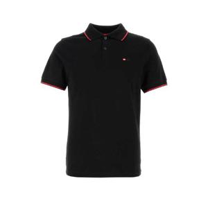 DIESEL 검은색 피케 폴로 셔츠 A150330JMAD 9XX