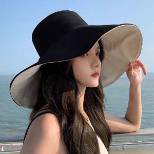 데이즈 양면 버킷햇(블랙베이지) 사파리모자