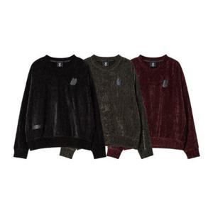 M 라이프워크긴팔티 CQK LW234MT841 여성) 셔닐벨벳 라운드 맨투맨