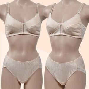 (조은)노몰드 플라워 디자인 C컵 브라팬티 GWM