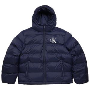 캘빈클라인 LS 모노그램 푸퍼 패딩후드 LV04RD528G NAVY